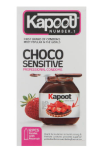 کاندوم تاخیری کاپوت مدل Sensitive بسته 12 عددی