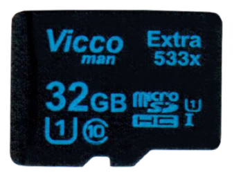 کارت حافظه microSDHC ویکومن مدل Extre 533X کلاس 10 استاندارد UHS-I U1 سرعت80MBps ظرفیت 32 گیگابایت