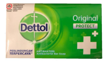 صابون ضدباکتری دتول مدل Original protect + کد 3083299 وزن 65 گرم