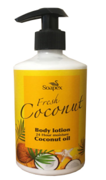 لوسیون بدن سوپکس مدل Coconut oil حجم 350 میلی لیتر
