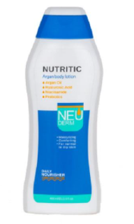لوسیون بدن نئودرم مدل Daily Nourisher حجم 400 میلی لیتر