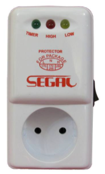 محافظ ولتاژ الکترونیکی سگال مدل SGM1ED مناسب پکیج، کامپیوتر و لوازم صوتی تصویری