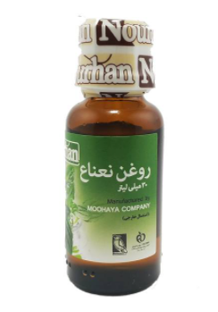 روغن نعنا نورهان حجم 30 میلی لیتر